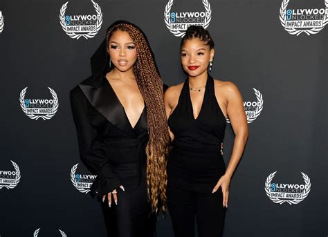 chloe and halle sister|Halle Bailey's Pregnancy Was 'Best Kept Secret Ever,' Says .